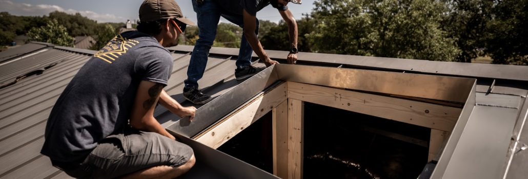 commercial roof installation